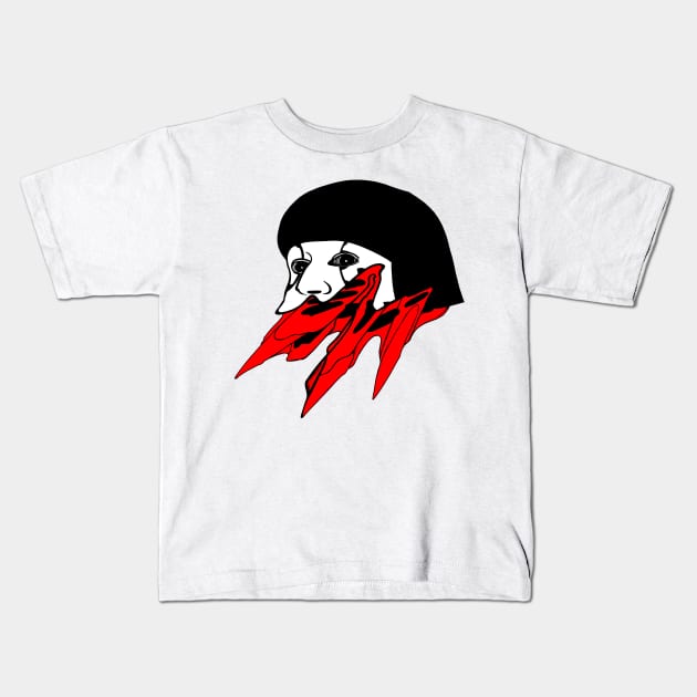 Bite Me Kids T-Shirt by FUN ART